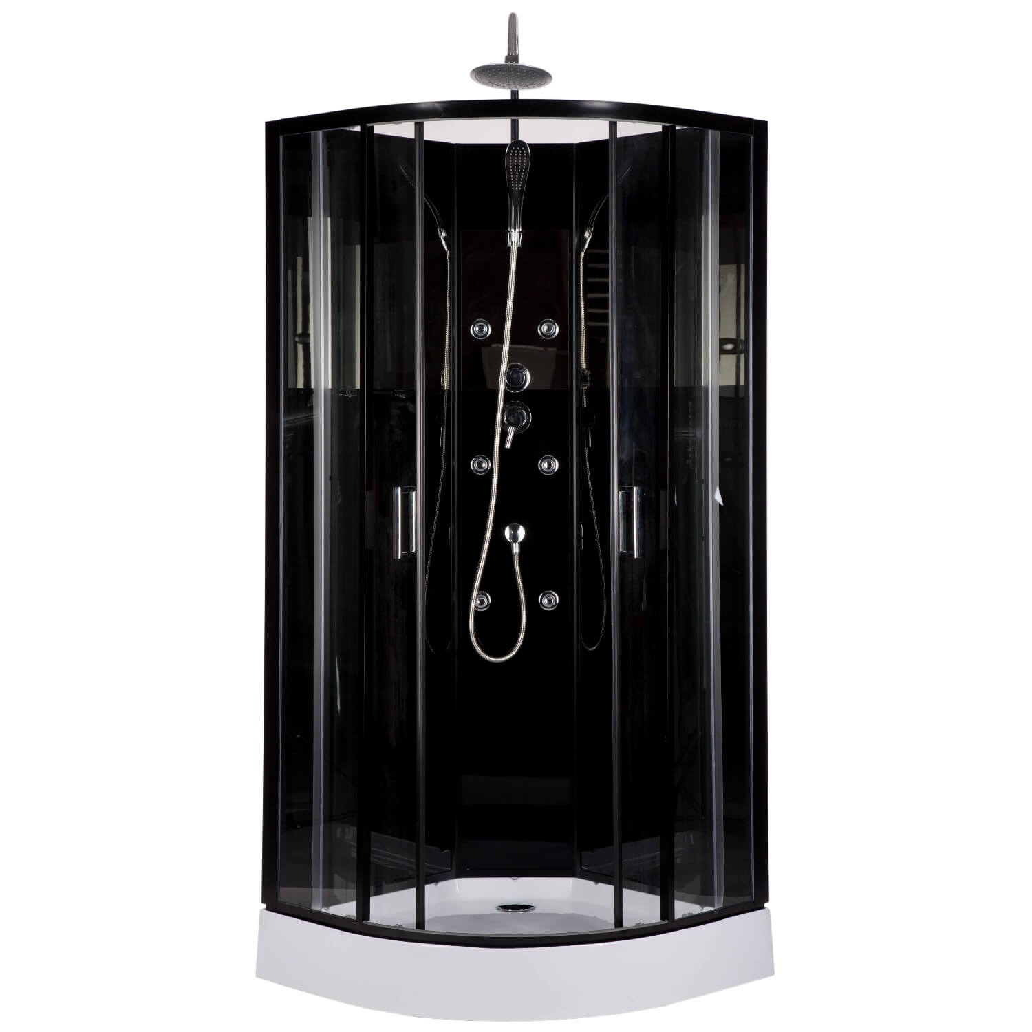 Harma Black Onyx dušikabiin 85×85×230 cm
